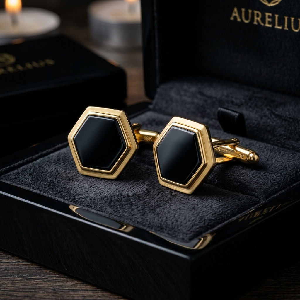 Onyx Cufflinks
